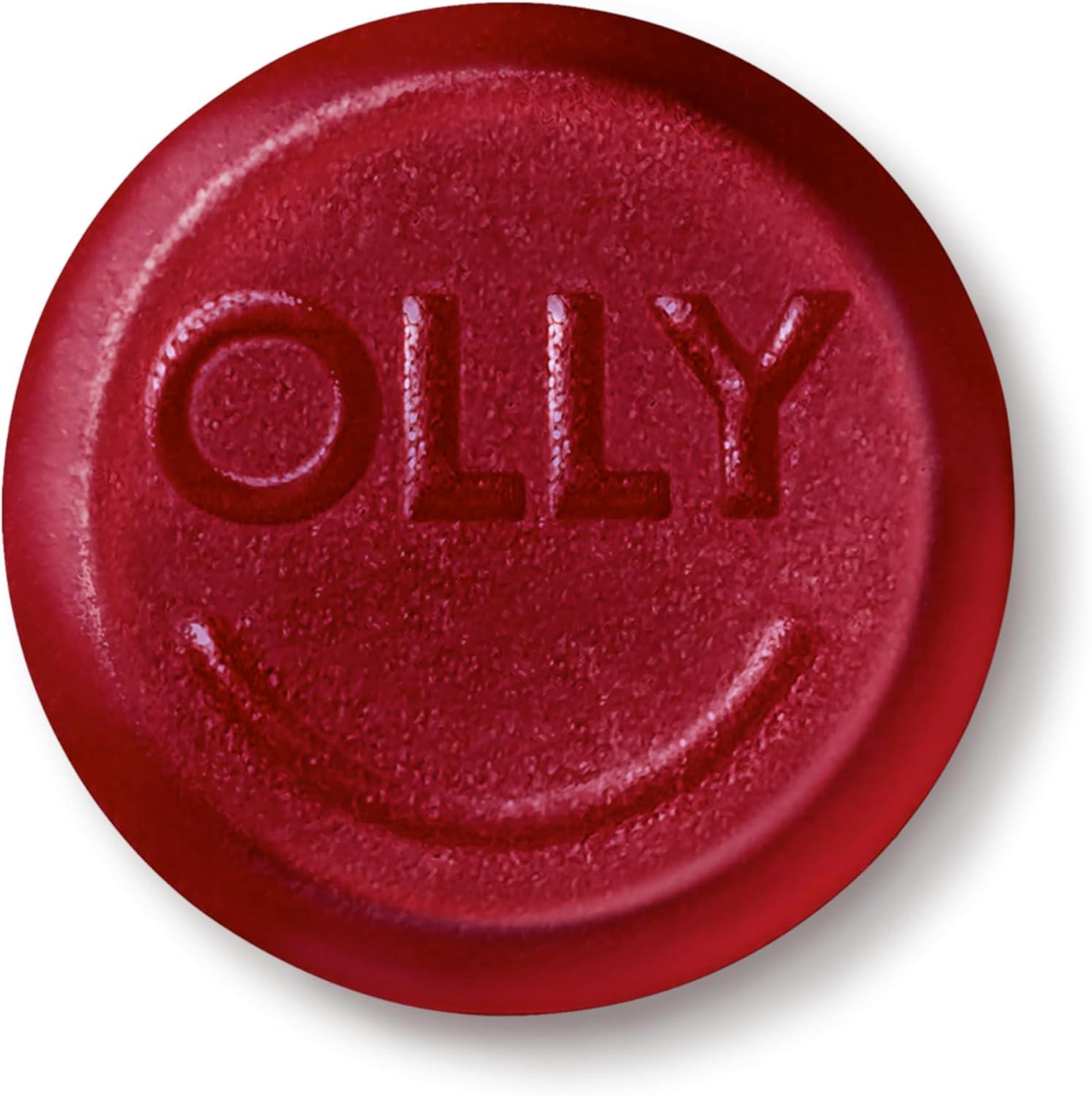 imageOLLY Daily Energy Gummy Caffeine Free Vitamin B12 CoQ10 Goji Berry Adult Chewable Supplement Tropical Flavor 60 CountRegular Strength
