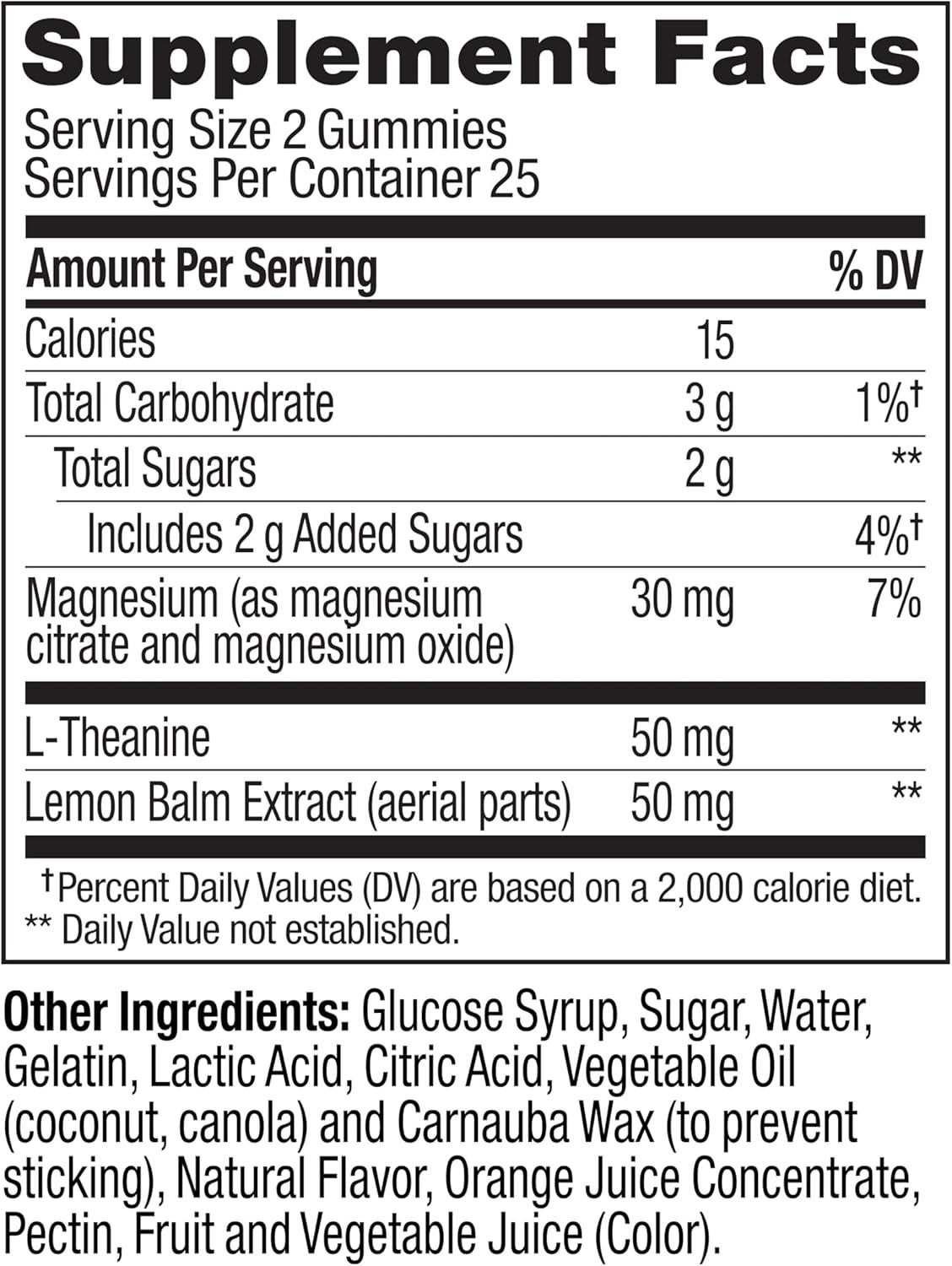 imageOLLY Kids Chillax Gummy For a Calm and Relaxed Mood Magnesium LTheanine Lemon Balm Extract Chewable Supplement Sherbet Flavored 25 Day Supply 50 Count Packaging May Vary50 Count Pack of 1