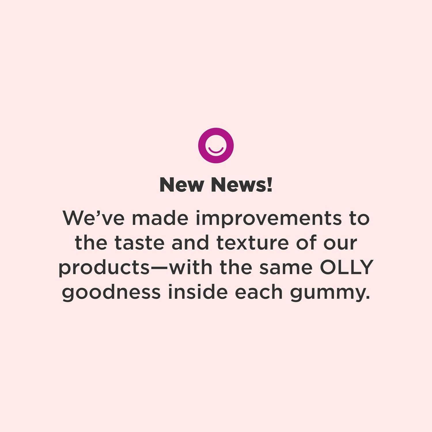 imageOLLY Teen Girl Multi Gummy Healthy Skin and Immune Support Essential Vitamins Biotin Zinc Chewable Multivitamin Strawberry Melon Flavored 50 Day Supply 100 Count70 Count Pack of 1