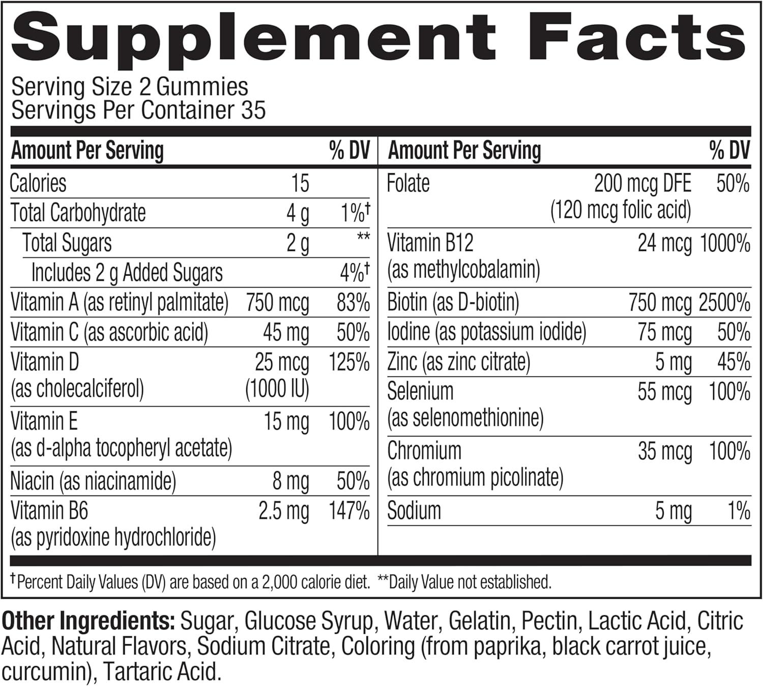 imageOLLY Teen Girl Multi Gummy Healthy Skin and Immune Support Essential Vitamins Biotin Zinc Chewable Multivitamin Strawberry Melon Flavored 50 Day Supply 100 Count70 Count Pack of 1