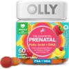 imageOLLY Prenatal Multivitamin Gummy Daily Multi Blend for Mommy amp Baby Folic Acid Omega 3 DHA Vitamins A amp D Sweet Citrus Flavored 30 Day Supply  60 Count60 Count Pack of 1