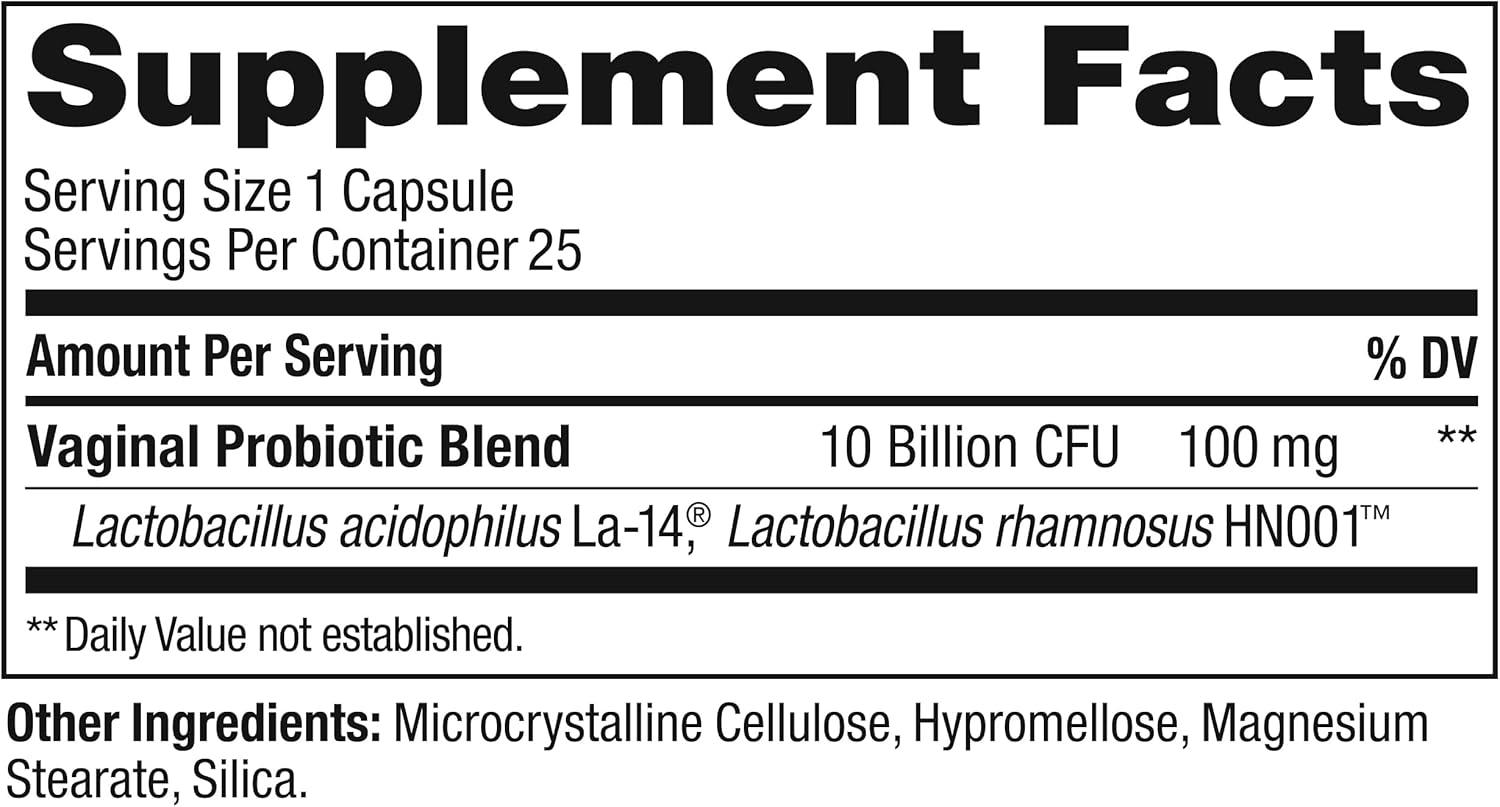 imageOLLY Happy HooHa Capsules Probiotics for Women or People wth Vaginas Vaginal Health and pH Balance 10 Billion CFU Gluten Free 25 Count25 Count Pack of 1