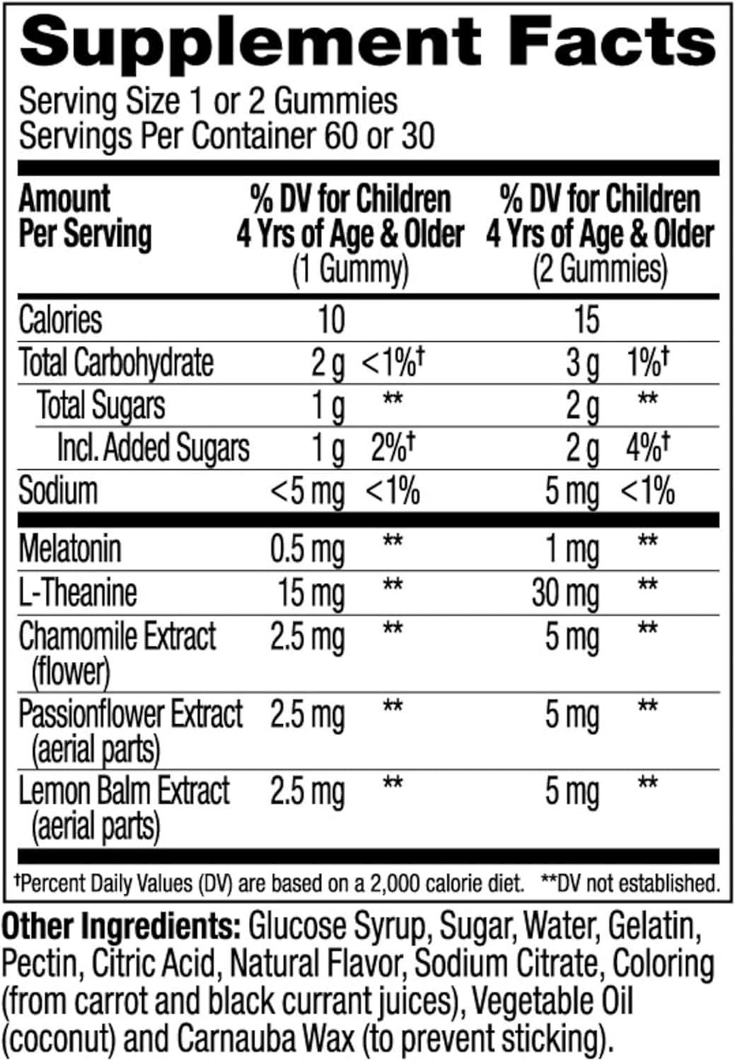 imageOLLY Kids Sleep Gummy Occasional Sleep Support 05mg Melatonin LTheanine Raspberry Flavored 50 or 25 Day Supply 50 CountPouch