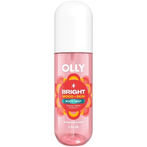 OLLY Mood Boosting Body Mist, Vitamin-Infused Spray, Bright Citrus & Floral Scent, Light Fragrance Mist, 5 oz